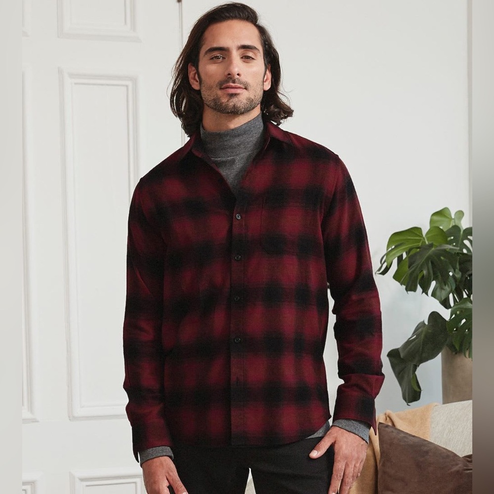 RW&CO Men’s Lumberjack Flannel Regular Fit Size Small